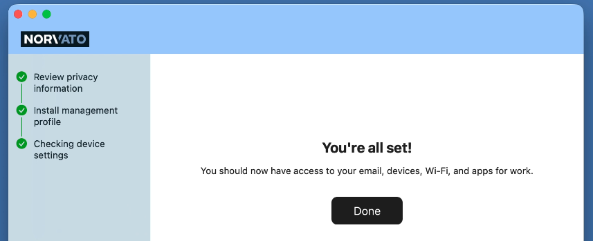 Profile Install Screenshot