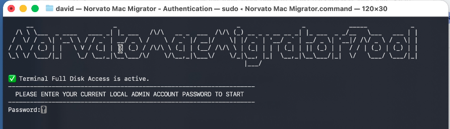 Tool Running Screenshot